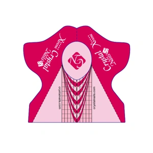 Crystal Nails WonderForm csodasablon 200 db főképe